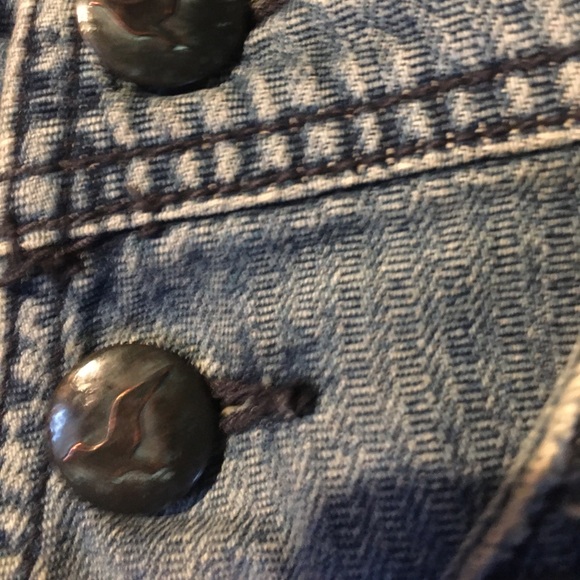 Free People Early 2000’s Jumper Overalls size 26 - Picture 5 of 5